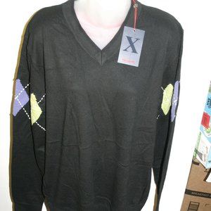 Robert Graham Oxley Sweater Black XL New With Tags